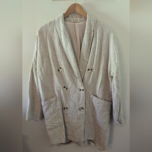 Rowie The Label Linen Trench